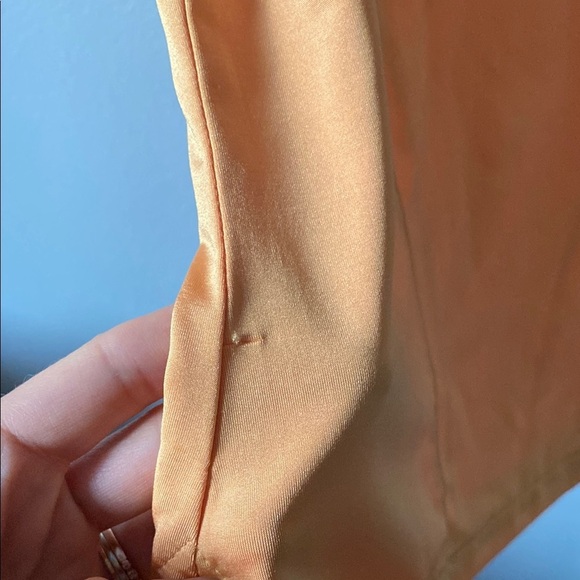 JAMIE Sadock Orange Zippered Polo Golf Tank Top - Picture 6 of 7